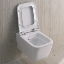 Geberit, Icon, capac wc cu soft close, 36.5x44.9 cm , duroplast